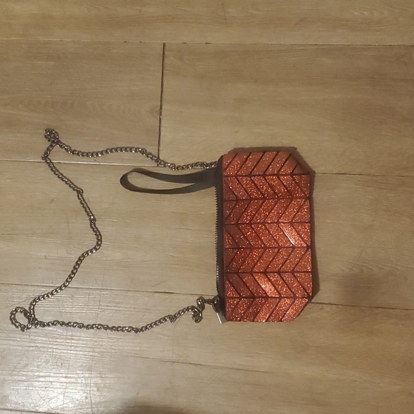 New Emilio Pepe Made in Italy Geometric Interchangeable Chain Bag. - Picture 4 of 14